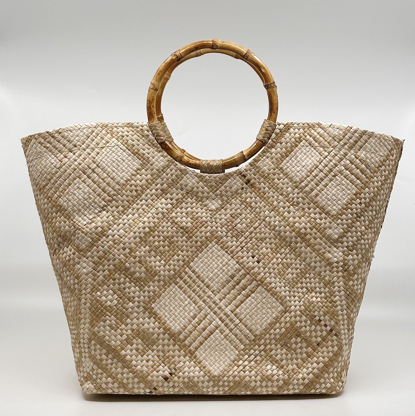 Medium Tikog Creme Tote