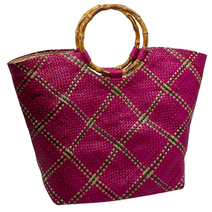 Medium Paloma Pink Tikog Tote