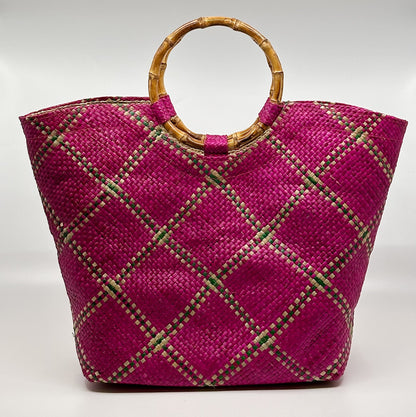 Medium Paloma Pink Tikog Tote