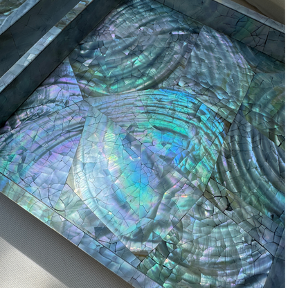 Mother of Pearl Nesting Trays | Set of 3
