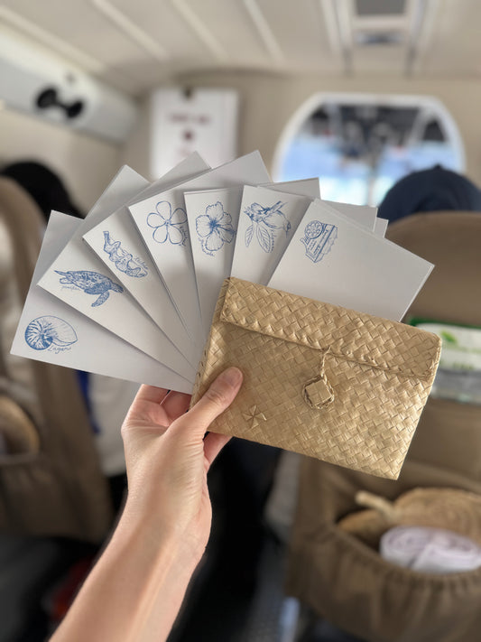 Kapalua Writing Card Set – Sketches of Memory (Pamalican Island)